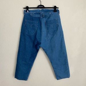 *RARE* LEVI’S Selvedge Silk Lined Fishtail Anti-fit Jeans •Limited Edition•